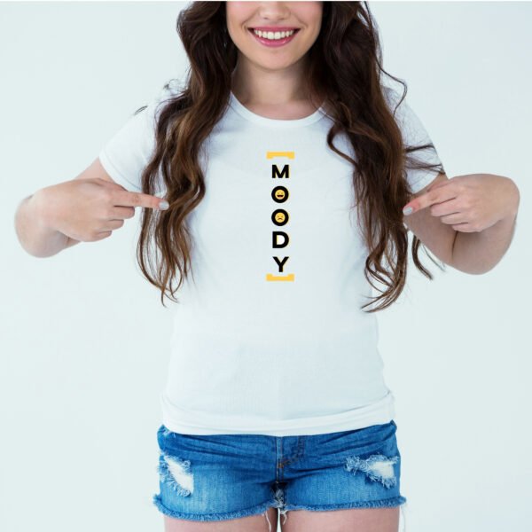 Designer Printed T-Shirt :: Design type - Moody - Cloth type : Cotton