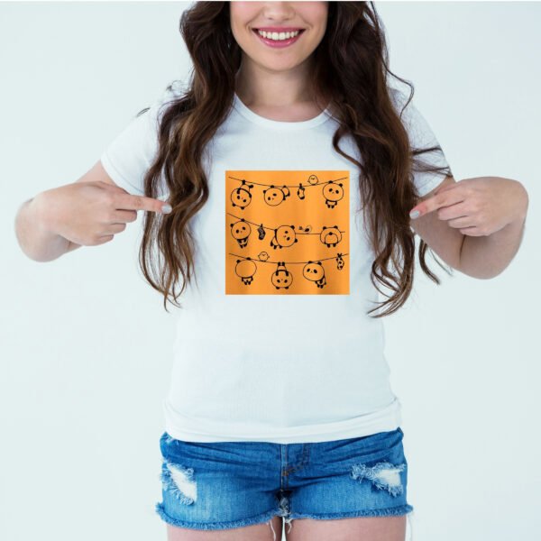 Designer Printed T-Shirt :: Design type - Singing Moods - Cloth type : Polyester